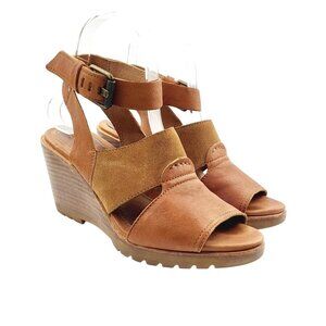 Sorel Women's Joanie Slingback Wedge‎ Sandal - Size 7.5
